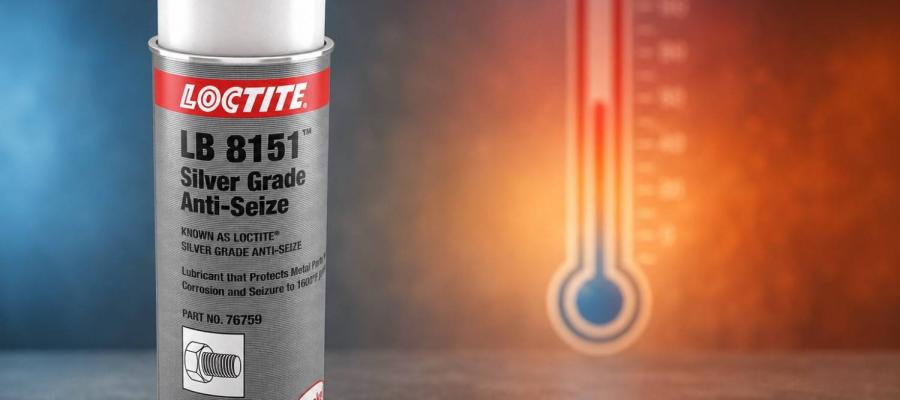 What is the Temperature Range of Loctite LB 8151 Anti-Seize?