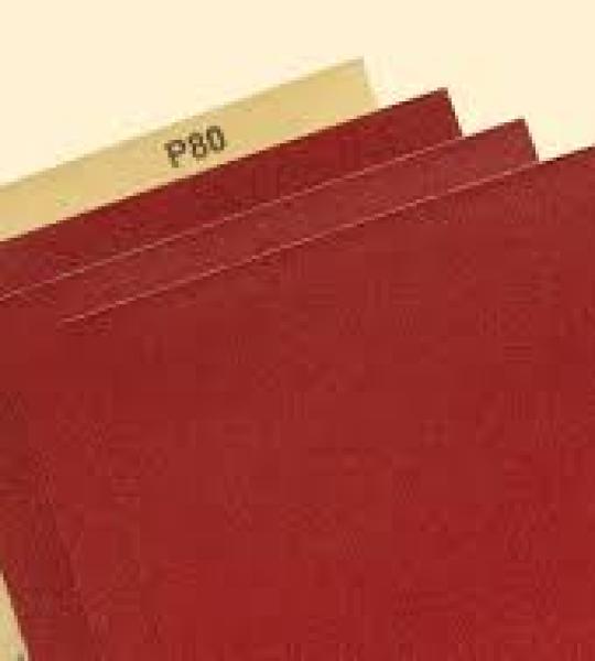 ALUMINIUM OXIDE ABRASIVE PAPER P-80