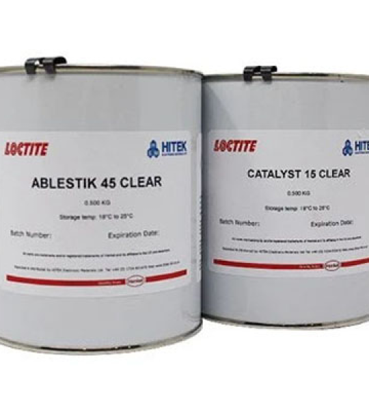 LOCTITE ABLESTIK 45/CATALYST 15 CLEAR CLEAR(ECCOBOND )