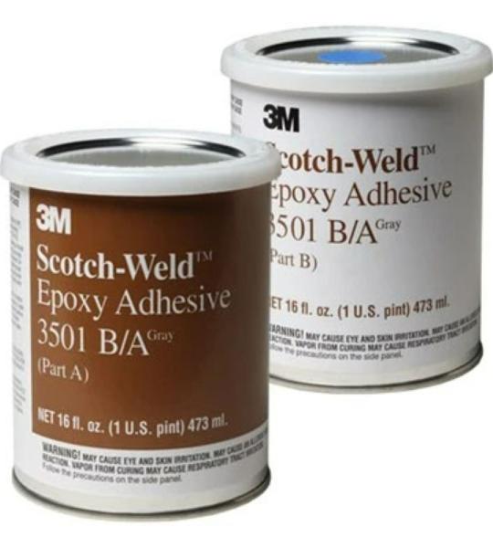 3M EC 3501 B/A GRAY EPOXY ADHESIVE