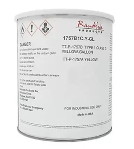 TT-P-1757B TYPE 1 CLASS C YELLOW