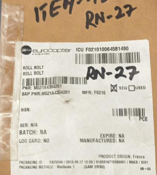 M521A4354201 BOLT