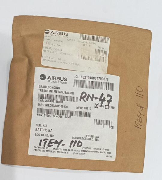 350A31188800  BRAID , BONDING