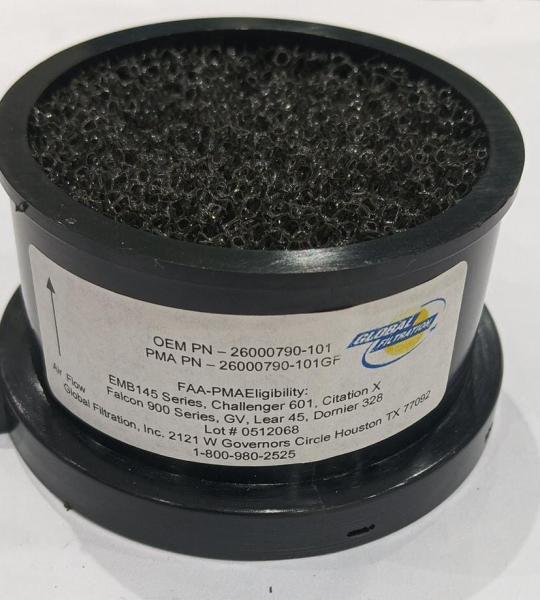 FAA/PMA26000790-101GF AVIONICS COOLING FAN FILTER