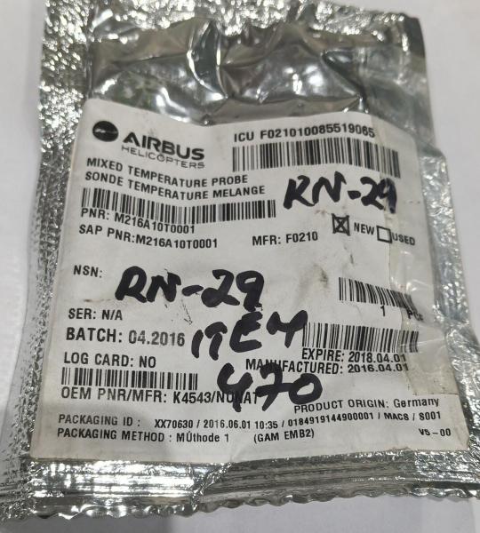 M216A10T0001 MIXED TEMPERATURE PROBE