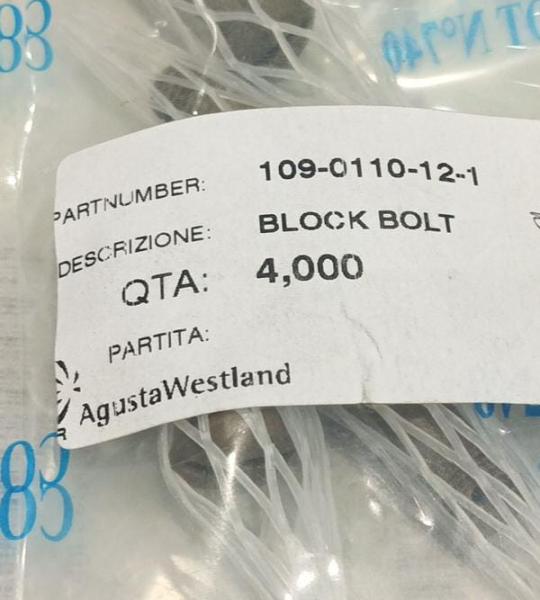 109-0110-12-1 BLACK BOLT SLIDING