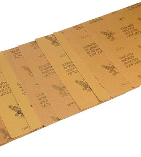 SILICONE CARBIDE ABRASIVE PAPER - P-180 GRIT