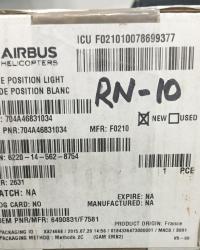 704A46831034 WHITE POSTION  LIGHT