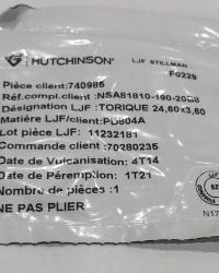 NSA81810-190-20B8 O RING