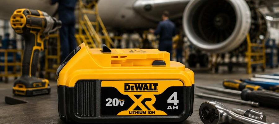 How the DEW DCB 204 Battery Enhances Efficiency in Aerospace and Aviation Maintenance