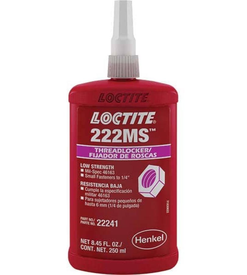 Loctite 222MS Purple Threadlocker - Mil-Spec Grade