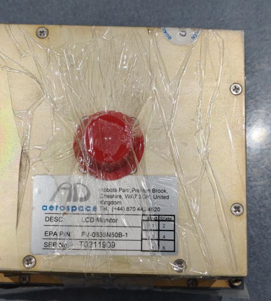 FV0835N50B1 VIDEO MONITOR COCKPIT