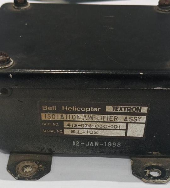 412-074-030-101 ISOLATION AMPLIFIER ASSY