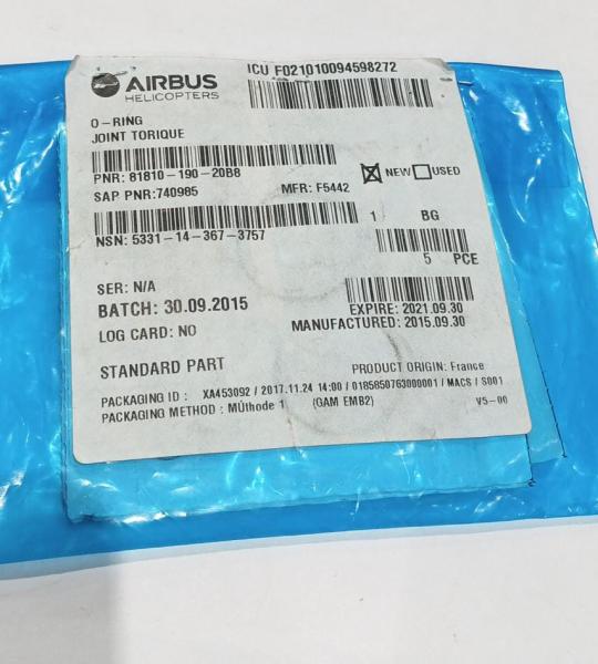 81810-190-20B8 O RING