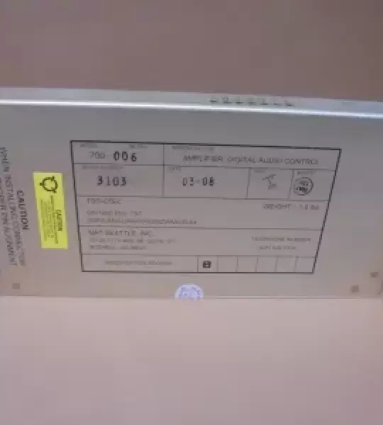 700-006 AMPLIPIER DIGTAL CONTRO